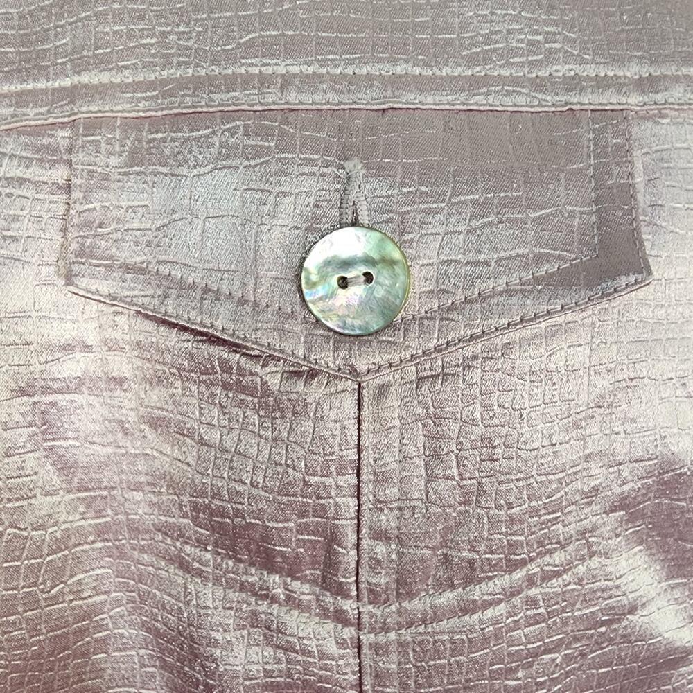 Ruby Rd Jacket Womans Size 12 Shimmery Textured B… - image 7